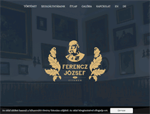 Tablet Screenshot of ferenczjozsefetterem.hu